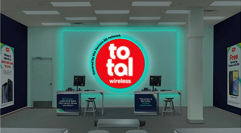 Total Wireless Store Interior